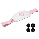 Waist Massage Belt LED Indicator Relieve Pain Waist Massage Heating Belt Adjustable Size Vibrating for Women for Home Work Use
