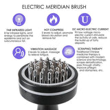 Electronic Meridian Massage Brush Infrared Infiltration Heat Energy Unblocking Fatigue Detox Weight Loss Body Health Scrape