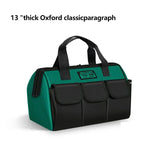 Upgrade 14/16 inch Electrician Bag High Density 1680D Oxford Waterproof Wear-Resistant Strong Tool Storage Toolkit