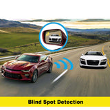 Automobile Bsd Bd Spot Detector Parallel Auxiliary System 24Ghz Microwave Radar Lane Change Safety Warning Parking Assist