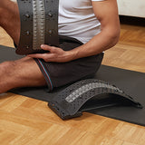Comfortable Back Stretcher Board with Metal Lever for Lumbar Support and Yoga Stretching