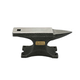 Portable Horn Anvil Alloy Steel Forming Work Surface Bench Tool Metal Beat Pad With Walnut Base For Gold Silver Jewelry Making