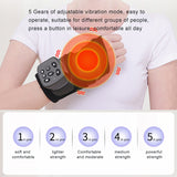 Electric Heated Pad Rechargeable Intelligent Bracer Wrist Heating Wrap Compression Therapy Massager