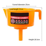 Increase w Oil-Water Separator Separation Funnel Element Diesel Gasoe Filter Artifact