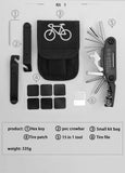 Portable Repairing 15 In1 Tools Tyre Air Pump Wrench Mountain Bike Combination Tool Bicycle Repair Set