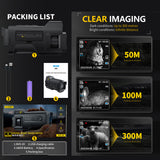 300M Full-Dark Viewing Telescope Digital Night Vision 6X Zoom Support 36MP Resolution Photo Taking 4K Video Recording