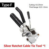 Stainless Steel Tie Gun High Quality Fastening Strap Cutting Tool Self-locking Tensioner Cable Ties Plier Series