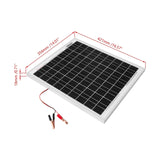 100W Solar Panel 18V Rigid Glass Solars Panels Monocrystale High-efficiency Chargig Outdoor Sola r Cell For Home/Camping
