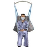 Therapy Patient Lift Sling 4 Positions 230KG Capacity Hole Design Mesh Breathable Patient Transfer Sling with Directional Grip a