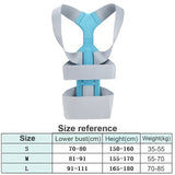 Shoulder Corrector Upper Neck Brace Back Posture Belt Hunchback Correction Fixator Invisible