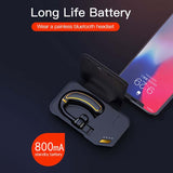 Wireless Bluetooth 5.0 Earphones Sports Waterproof Hanging Ear Headsets With Microphone For Mobile Phone With Charging Box