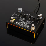JOYO R-15 Preamp House Guitar Pedal 18 Tones Dual Channel Distortion Clean Pedal Electric Acoustic Effector Pedal Clip
