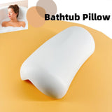 Bathtub With Suction Cups Comfortable SPA Non-Slip Bath Pillow Neck Back Headrest Pillows Soft Thickened Waterproof PU