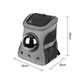 Space Capsule Outdoor Puppy Pet Travel Bag Breathable Portable Pet Cat Dog Carrier Backpack Pet Supplies Large Capacity Pet Bag