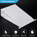 50 Pcs Vomit White Throw Up Sick Bags For Motion Morning Sickness And Hangovers Travel Disposable Paper Puke Bag