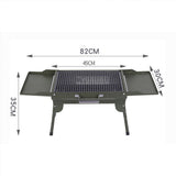 Foldable Camping Stainless Steel Portable BBQ Grill - Multi-Purpose Carbon Grill