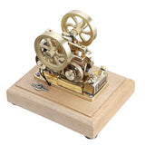 Eachine EM1 Micro Engine Model Brass Double Piston Complete STEM Engine Toys Collection Gifts