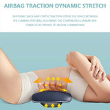 Lumbar Spine Massager Neck Lumbar Traction Multifunctional Inflatable Hot Compress Vibration Air Pressure Waist Massager Warm