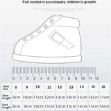 1Pair Kids Dennis Orthopedic Spt Brown Shoes-Adjust Children Bracket Rehabilitation Clubfoot Varus Footwear