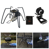 Foldable Spider Stove Ignition Switch Portable Cassette Furnace Igniter Outdoor Cooker Parts Picnic Hiking Survival Cookware