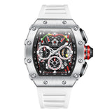 ONOLA Wristwatches Quartz Wrist Watch for Men Casual Sports Chronograph Dials Clock with Luminous Hands
