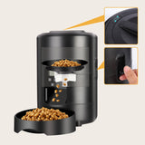 2l Button USB Automatic Smart Cat Feeder Dog Slow Dispenser with Timer Feeding Pet Supplies Food Bowl