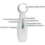 Ultrasonic Facial Body Cleaner Massager hine Face Lift Skin Tightening Deep Cleansing Wrinkle Removal Beauty Care Device