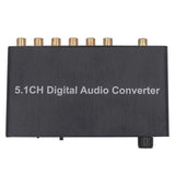 5.1Ch Digital Audio Converter DTS / AC3 for DOLBY Decoding Input 5.1 Decoder SPDIF Coaxial to RCA