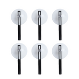 6 Pack Side Board Retainer Clip LED LCD TV Screen Remover Repair Tool Silicone Vacuum Suction Cup