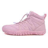 Winter New Fashionable Outdoor Waterproof, Warm, slip Plush Cotton Shoes, Anti cold and Wear resistant Large Couple Snow Boots
