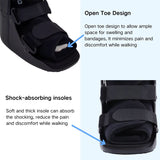 1Pcs Short Air Walking Fracture Boot, Medical Iatable Orthotic Boot for Broken Foot Fractures Sprains and Ankle Injuries