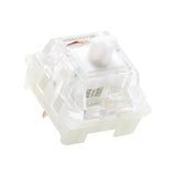 KTT Kang White V3 Linear 43g 53g MX for Mechanical Keyboard 80m Factory Lubed Kangbai Switch Nylon POM 3pin
