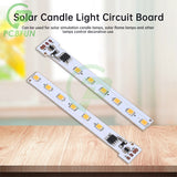 1.2V Lamp Solar Candle Self-contained 12LED Flame Light Circuit Control Board