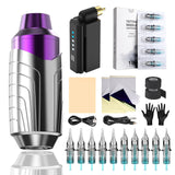 TBQ32P199 Tattoo Machine Complete Set Wireless Battery Tattoo Pen Motor Tattoo Machine In One Machine Tattoo Equipment