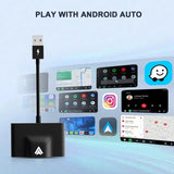 Adapter for Wired Car Plug & Play Easy Setup AA Wireless Android Auto Dongle