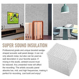 16 Pcs Pro Grade Acoustic Panels,Sound Proof Wall Panels,For Studio Absorbs Sound And Eliminates