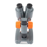 AOMEKIE 40X Binocular Stereo Microscope Top LED PCB Solder Mineral Specimen Watching Kids Science Education Phone Repair Tool