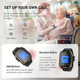 1000+Feet Long Range IP67 Caregiver Pager restaurant Pagers call Button Waterproolert Call Buttons for Waiter