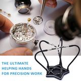 Five-Claw Third Hand Tool with Iron Stand Flexible Arms Helping Hands Soldering Station