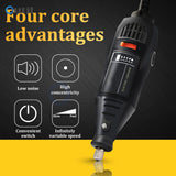 Mini electric drill engraver Rotary polishing hine kits 130W Power Tool Variable Speed engraving pen with accessories