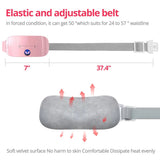 Infrared Heating Warm Belt Vibrating Massage Waist Protection Relieve Menstrual Pain