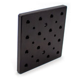 100X100X9Mm Magnetic Adapter Double Density Optical Plate Breadboard M4/M6 Screw Holes Alloy Steel Material