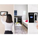 Tuya Wifi Intercom Door Phone Video Doorbell Camera 1080p With Fingerprint Rfid Number Password Unlock Motion Sensor