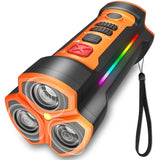 2024 Release Pet Repeller Ultrasonic Training Rechargeable Anti Dog Bark Deterrent Device With LED Flashlight