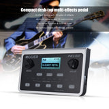 MOOER PE100 Portable Multi-Effects Processor - Guitar Effect Pedal with 39 Effects, 40 Drum Patterns, 10 Metronomes, Tap Tempo