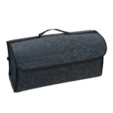 Portable Car Trunk Organizer Foldable Car Soft Felt Storage Box Vehicle Tool Box Multi-Use Tool Organizer Bag Tidy Container Bag