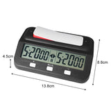 Digital Timer Multi-functional Electronic Count Up Down Chess Clock for Board Games