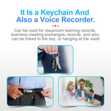 HD Noise Reduction Keychain digital Voice Recorder Pen with Display Screen