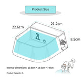 Heated Water Bowl for Dogs and Pets - Automatic Outdoor Heated Auto Waterer for Dogs, Cats, Chickens and Other Animals.