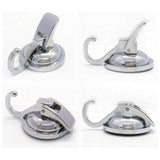 4PCS Strong Self Adhesive Door Wall Hangers Hooks Suction Heavy Load Rack Cup Sucker For Kitchen Bathroom